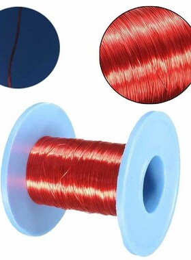 100m Red Magnet Wire 0.2mm Enameled  Wire Round Magnetic Coi