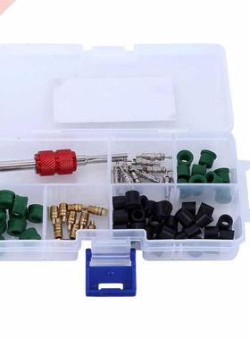 710pcs Valve Cores+50pcs Hose Gaskets+10pc Valves Condition