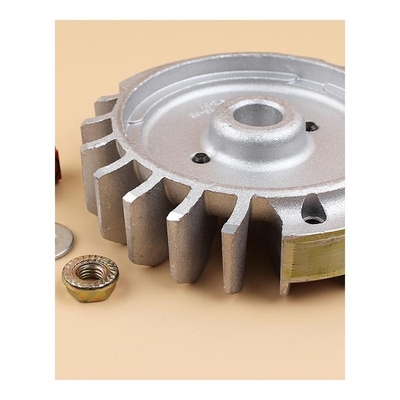 Flywheel Fly Wheel Nut Woodruff Key Kill Switch Kit For HUSQ