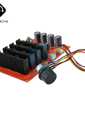 3000W 60A 50V Speed Controller PWM Pulse Motor Speed Regula