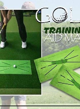Golf Training Aid Golf Training Swing Detection Mat Batting