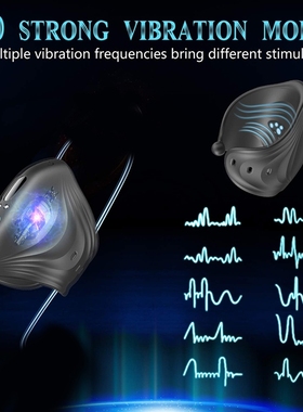 Male Endurance Prolong Massager 10 Mode Adjustable Turtle He