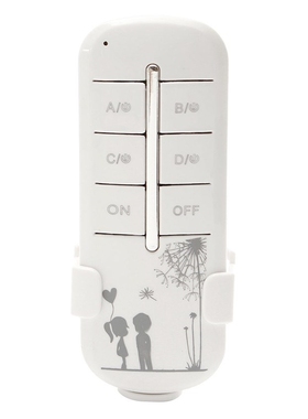 4 Way Channel Remote Wireless Switch 220V ON/OFF For Light L