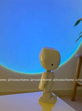 INS Ismall people sunset lamp sunset lamp charging models i