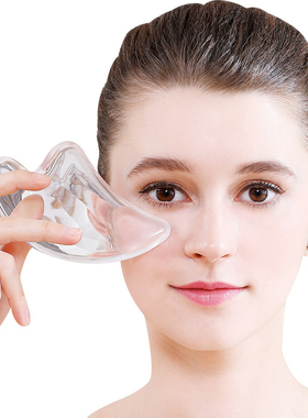 Crystal Guasha Scraper Facial Massager Gouache Scraper Face