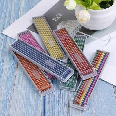 1 Box 2mm Colorful Mechanical Pencil Refills Lead Art Sketc