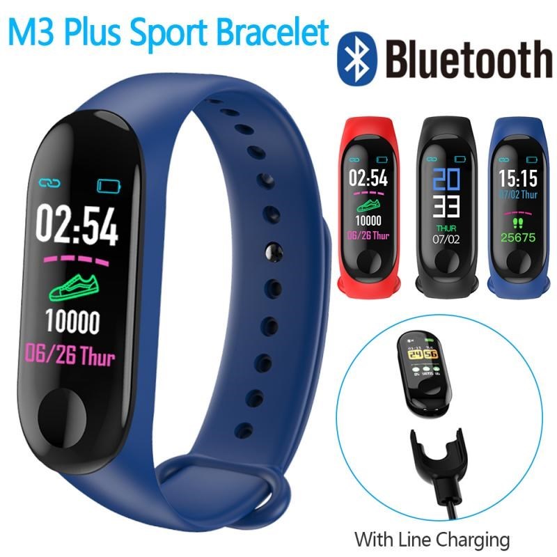 Newly M3plus Smart Wristband Smart Bracelet with Extra Stra 鲜花速递/花卉仿真/绿植园艺 园艺用品套装 原图主图