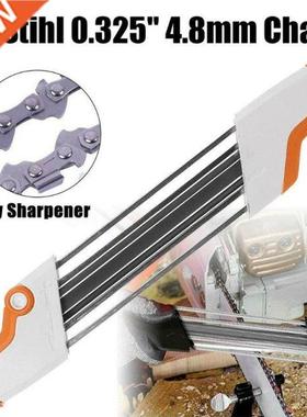 2 IN 1 Metal Easy Chainsaw Chain File arpener 4.8mm 50PB