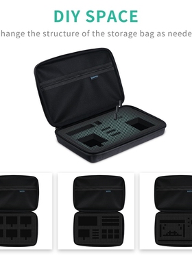 Camera Bag Case DIY Travel Storage Collection Foam Portable