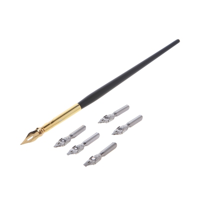 *Fountain Pen Calligraphy Drawing Dip Ink Nib Pen Set Signat