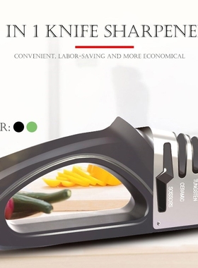 Scissors Sharpener Grinder-Knives Knife-Shears Steel Stone-T