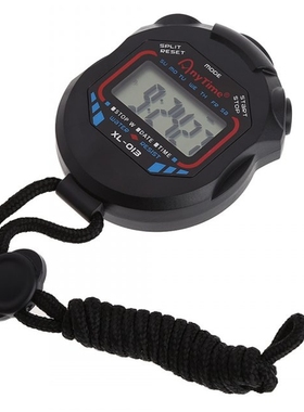 Classic Digital Handheld LCD Chronograph Sports Stopwatch Ti
