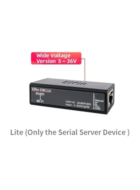 Serial port RS485 to WiFi serial device server Elfin-EW11 su