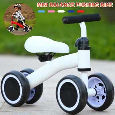 Kids Balance Bike Toddler Push Scooter Baby Walker Tricycle