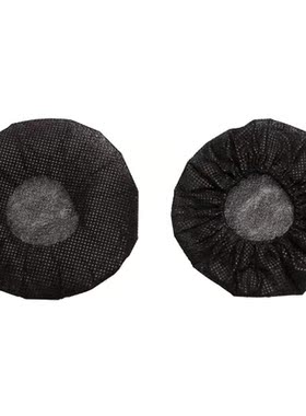 200 Pcs Black Disposable Microphone Covers Karaoke Anti-Spla