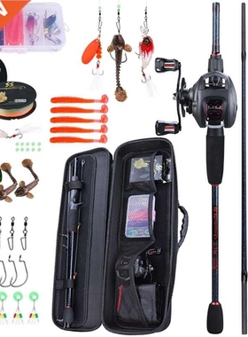 Sougayilang Portable Travel Fishing Combo 1.8-2.4m Casting F