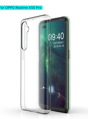 Case For OPPO Realme X50 Pro 5G TPU Silicon Clear Fitted Bu