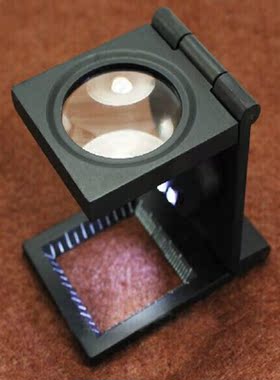 10X Foldable Lighted Magnifier Loupe Jewelry Photo Sewing Th