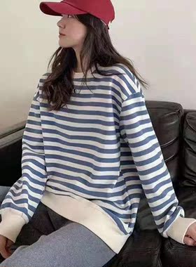 2022 Spring and Autumn New Women's Sweater Round Col