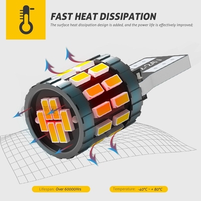 2pcs W5W T10 LED Canbus Bulbs Error Free Auto Trunk Lamp 12V