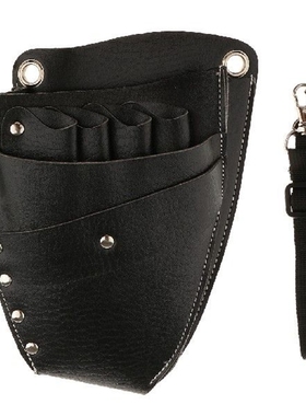 Thinning Shear Scissors Belt Bag Holder Styling Clips Combs