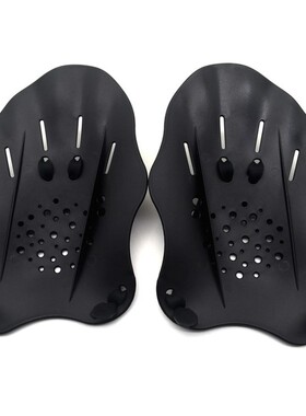 Swimming Paddles Training Adjustable Hand Webbed Gloves Pad