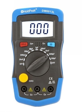 DM6013L Handheld Digital Capacitance Meter Capacitor w/ LCD
