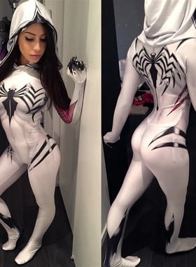 Halloween Spider Gwen Stacy Cosplay Costumes for Women