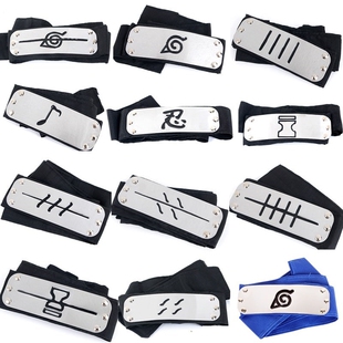 NARUTO Akatsuki Headband Hatake Kakashi Uchiha Sasuke Tobi
