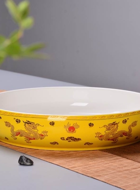 Extra large copper grass hydroponic flower pot narcissus