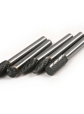 5pcs Double Grain Burrs 1/4