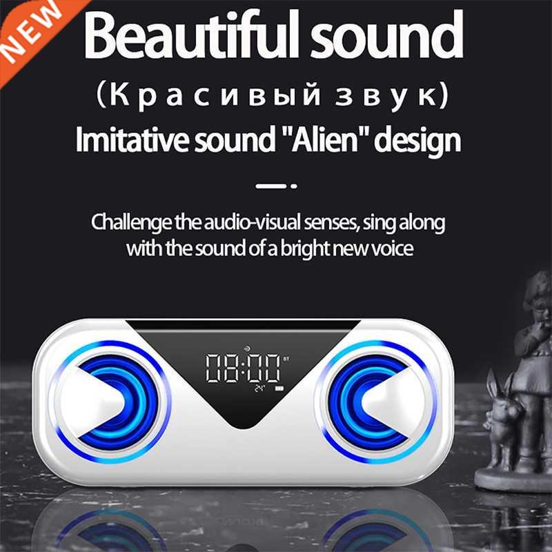 Wireless Speaker 4D Stereo Sound Loudspeaker Bluetooth Doubl
