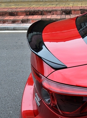 ABS plastic primer color rear tail box wing spoiler auto par