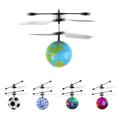 Funny Glowing LED Flying Ball Toy Lighting Obstacle Sensor