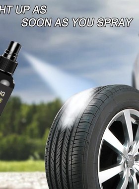Tyre Gloss Spray Tire Glazing Keep Tire Black Rubber Protect