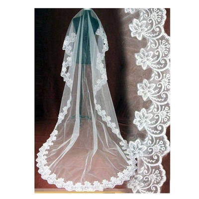 Wedding Bridal Veil 3 Meters 5 Meters Long One Layer Veil Iv