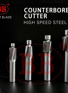 BB Piloted Counterbore Cutter HSS Flat Bolt Hole Cap Screw