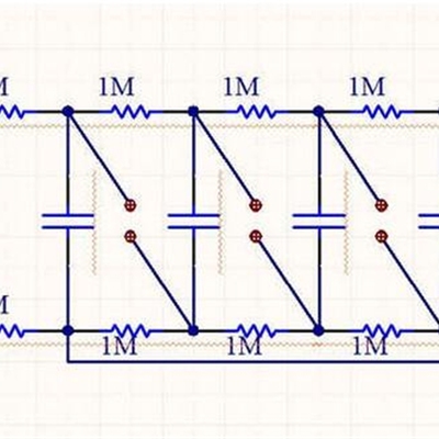 10- Stage Marx Generator Tesla Arc Pulse Generator Lightning