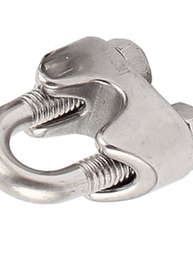 6pcs 8mm 5/16-inch Wire Rope Cable Clamp Clips