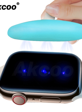 Akcoo 6D Full Cover film for Apple watch 4 5 series 40 44mm