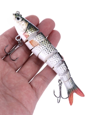 13.7cm 27g Sinking Wobblers 8 Segments Fishing Lures Multi J