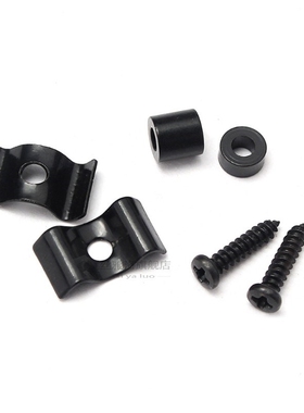 1 set 3 colors Electric Guitar St Retainer Metal String Tree