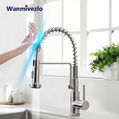 Smart Touch Kitchen Faucet Touch Control Mixer Tap Sensitiv