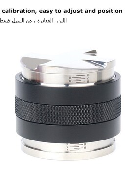 Coffee Distributor 51 53 58MM 2 in 1 Espresso Tamper Stainl