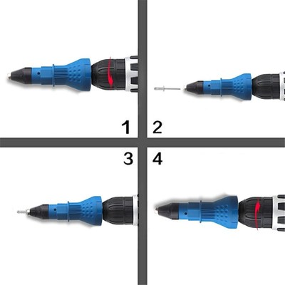 New Electric Riveter Nut Riveting Tool Accessories Small Siz