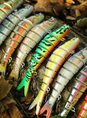 10cm 11g Multi Jointed Simulation Fish Fishing Baits Hard