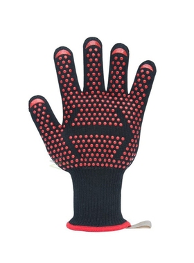 *1Pc Heat Resistant BBQ Oven Gloves Anti-scald Pot Holder Ki