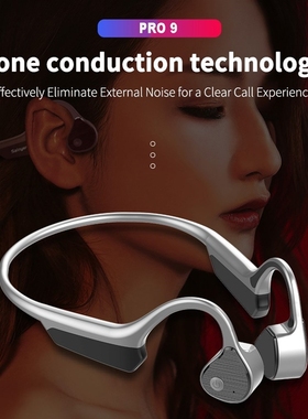 Pro9 Bone Conduction Bluetooth Headset Bluetooth 5.0 Wirele