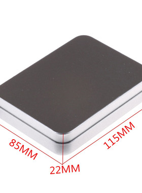 115*85*22mm Metal tin storage box DIY blank case , photo/fil