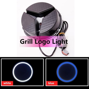 Car Styling For Mercedes Benz led Grill logo Light Front emb